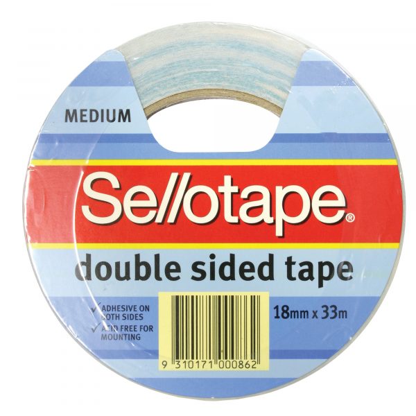 Sellotape 404 Double Sided 12mm x 33m